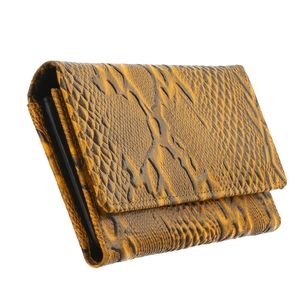 LEATHER RFID WALLET- LIGHT COGNAC